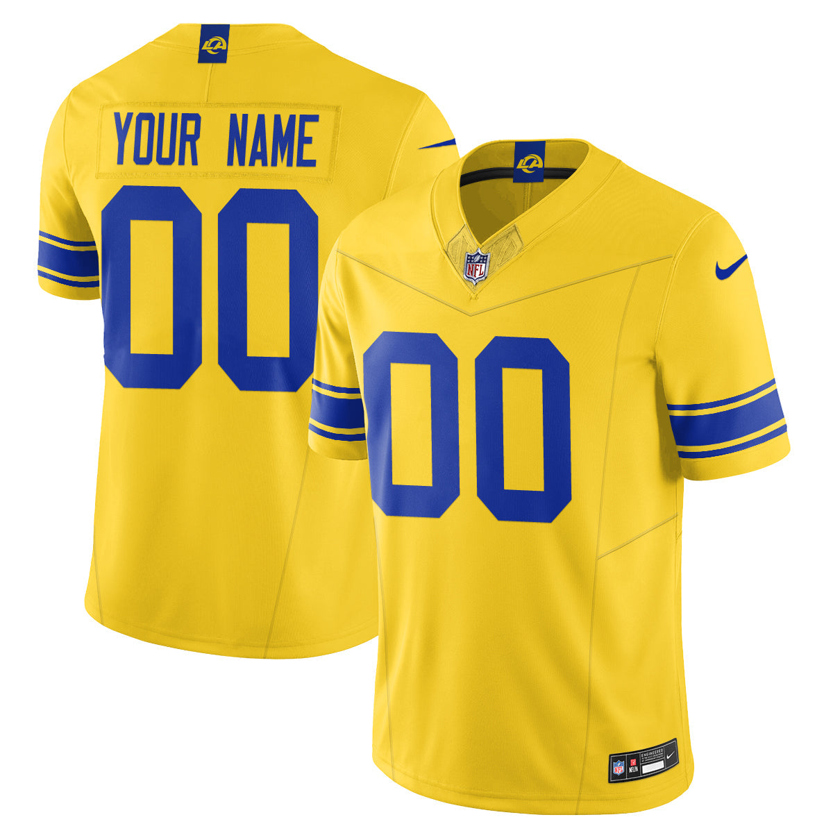 LAR Alternate Vapor Custom Jersey -  Stitched