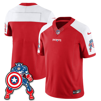 NE x Vibranium Shield Edition Vapor Jersey - Stitched