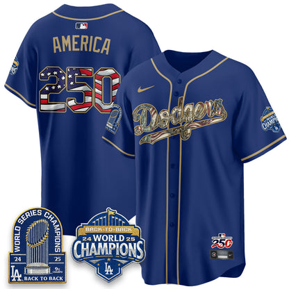 LAD 2026 Independence Day USA Vapor Limited Jersey - Stitched