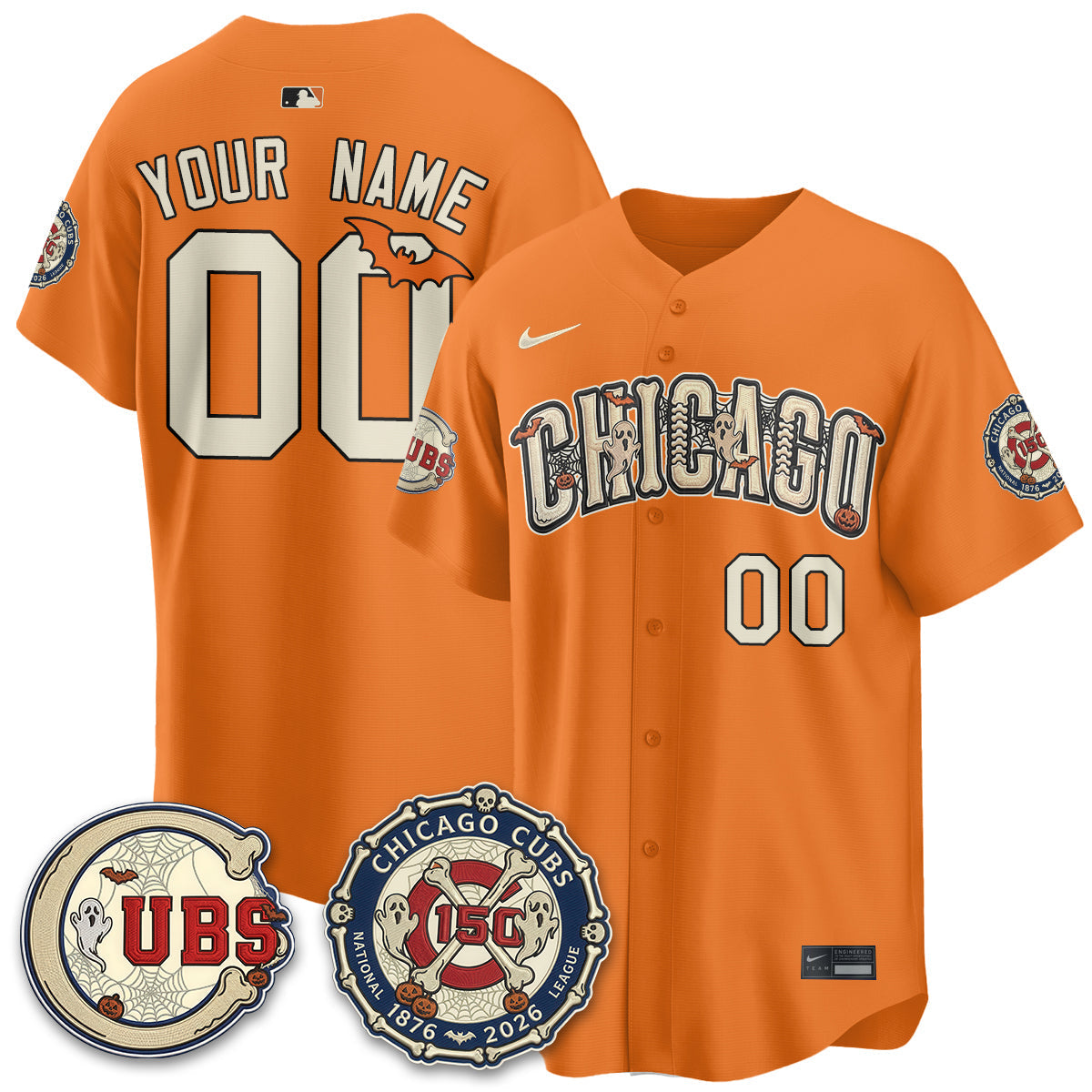 CHC Halloween 2026 Vapor Limited Custom Jersey - Stitched
