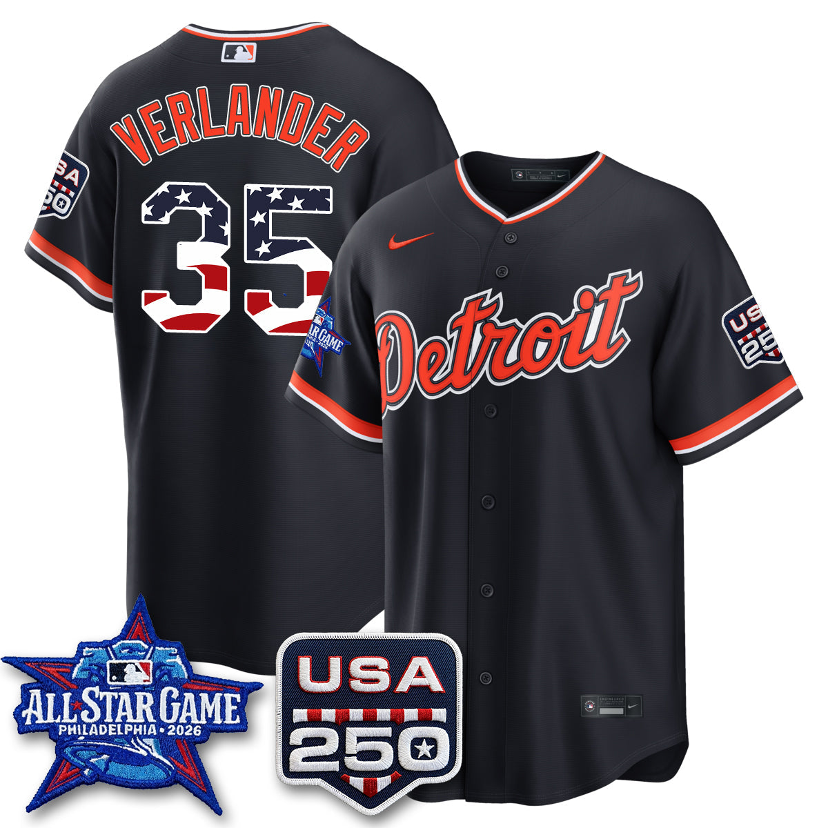 DET 2026 All Star Edition Vapor Jersey - Stitched