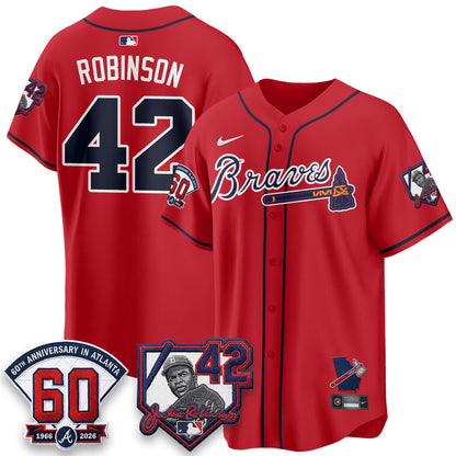 ATL 2026 Jackie Robinson Day Vapor Limited Jersey - Stitched