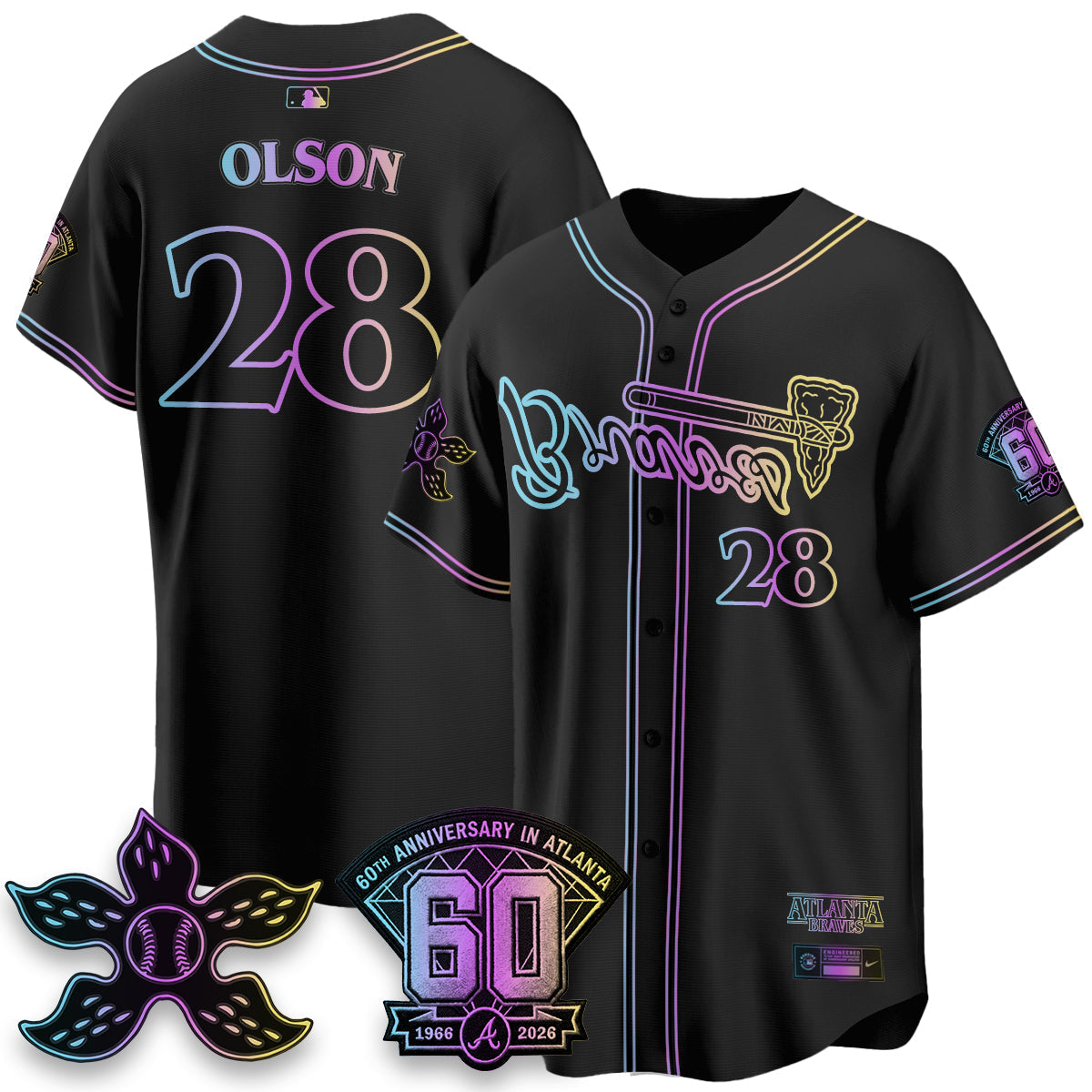 ATL x Stranger Things Vapor Jersey V2- Stitched