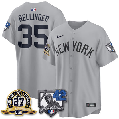 NYY 2026 Jackie Robinson Day Vapor Limited Jersey - Stitched
