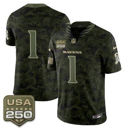 BAL 2026 Salute to Service Vapor Jersey - Stitched