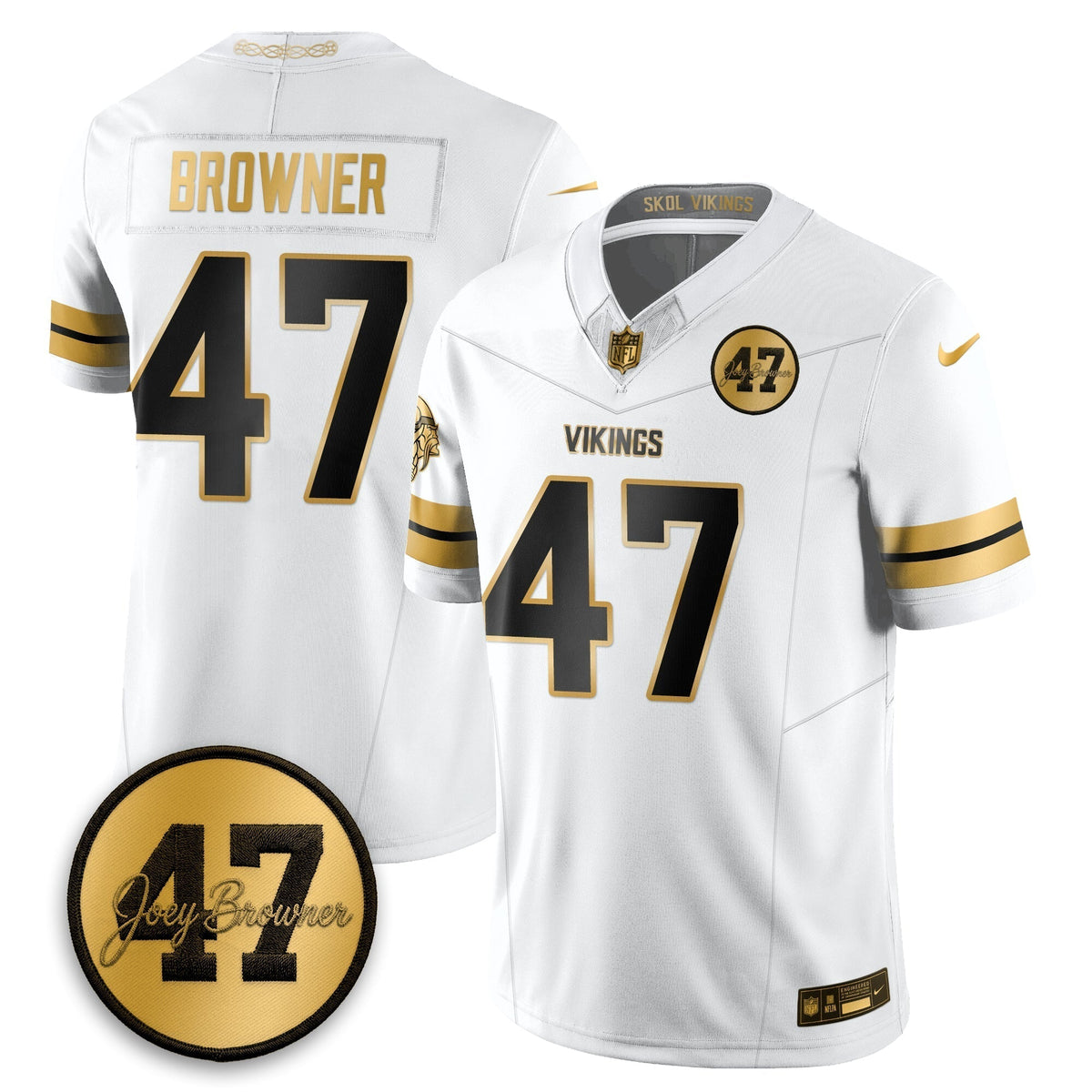 MIN Joey Browner Thank You For Memories - 1960 – 2026 Football Vapor Limited Jersey - Stitched