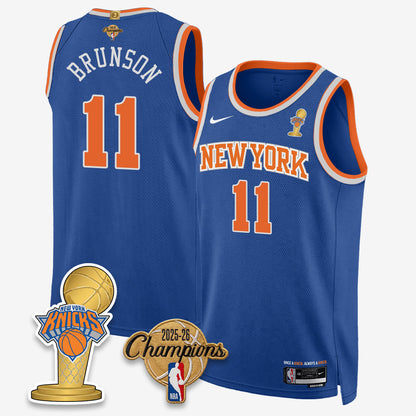 NYK 2026 Basketball Champions Vapor Jersey - Stitched