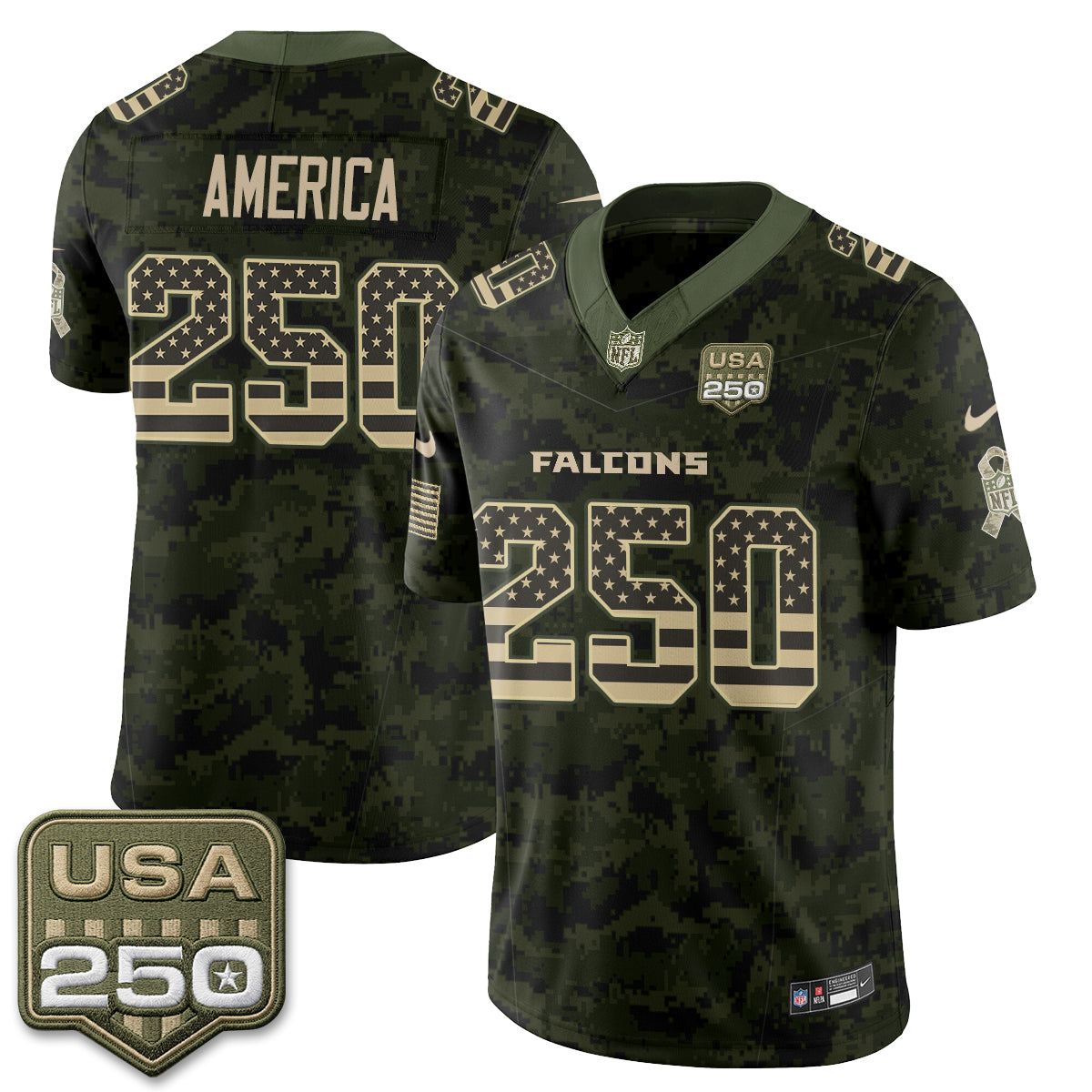 ATL 2026 Salute to Service Vapor Jersey - Stitched