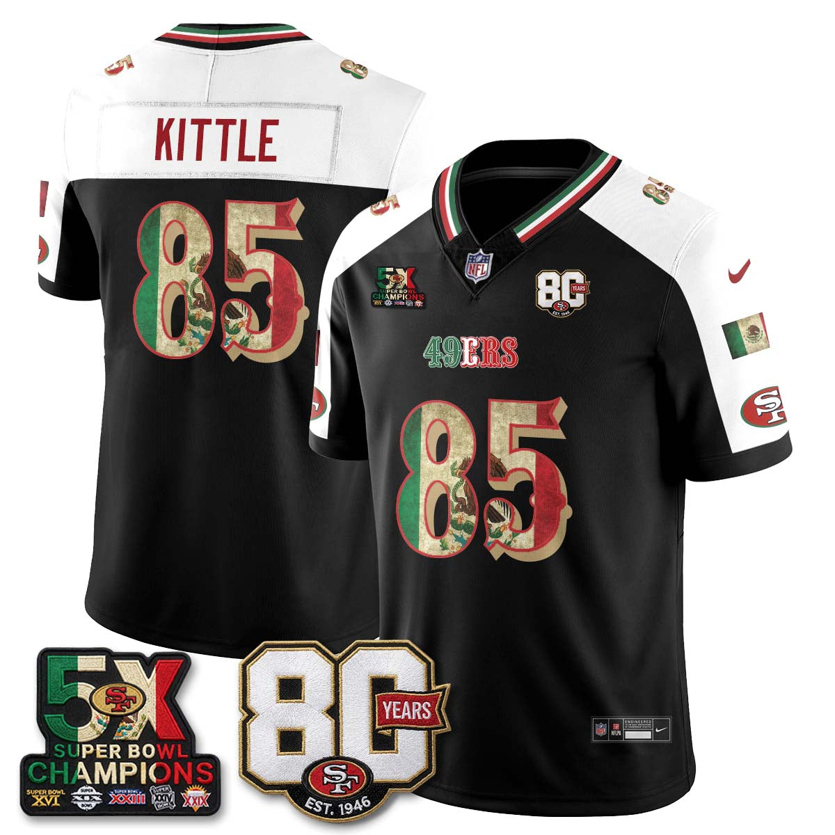SF Mexican Edition Vapor Jersey - Stitched