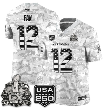 SEA 2026 Salute to Service Edition Vapor Jersey - Stitched