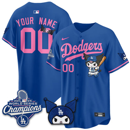 LAD Kuromi Edition Vapor Custom Jersey - Stitched-NQD