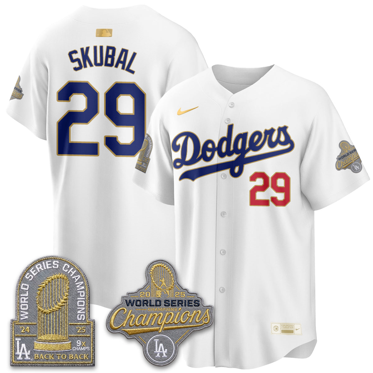 LAD Welcome No.29 Vapor Jersey- Stitched-NQD.
