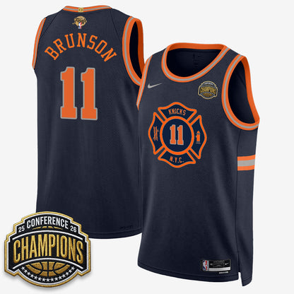 NYK 2026 NBA Finals City Edition Jersey V3- Stitched