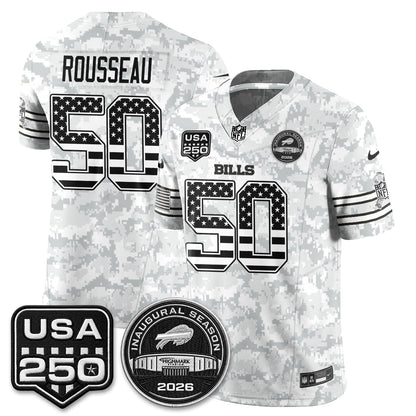 BUF 2026 Salute to Service Edition Vapor Jersey - Stitched