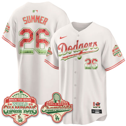 LAD National Watermelon Day Vapor Jersey - Stitched