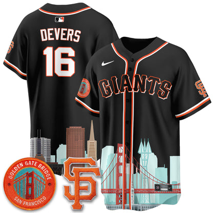 SF SF City Edition Vapor Jersey - Stitched