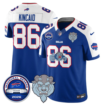 BUF x Hairy Blue Beast Edition Vapor Jersey - Stitched
