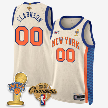 NYK 2026 Basketball Champions Vapor Jersey - Stitched