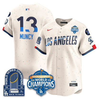 LAD Alternate Vapor Limited Jersey - 9x Champs - Stitched