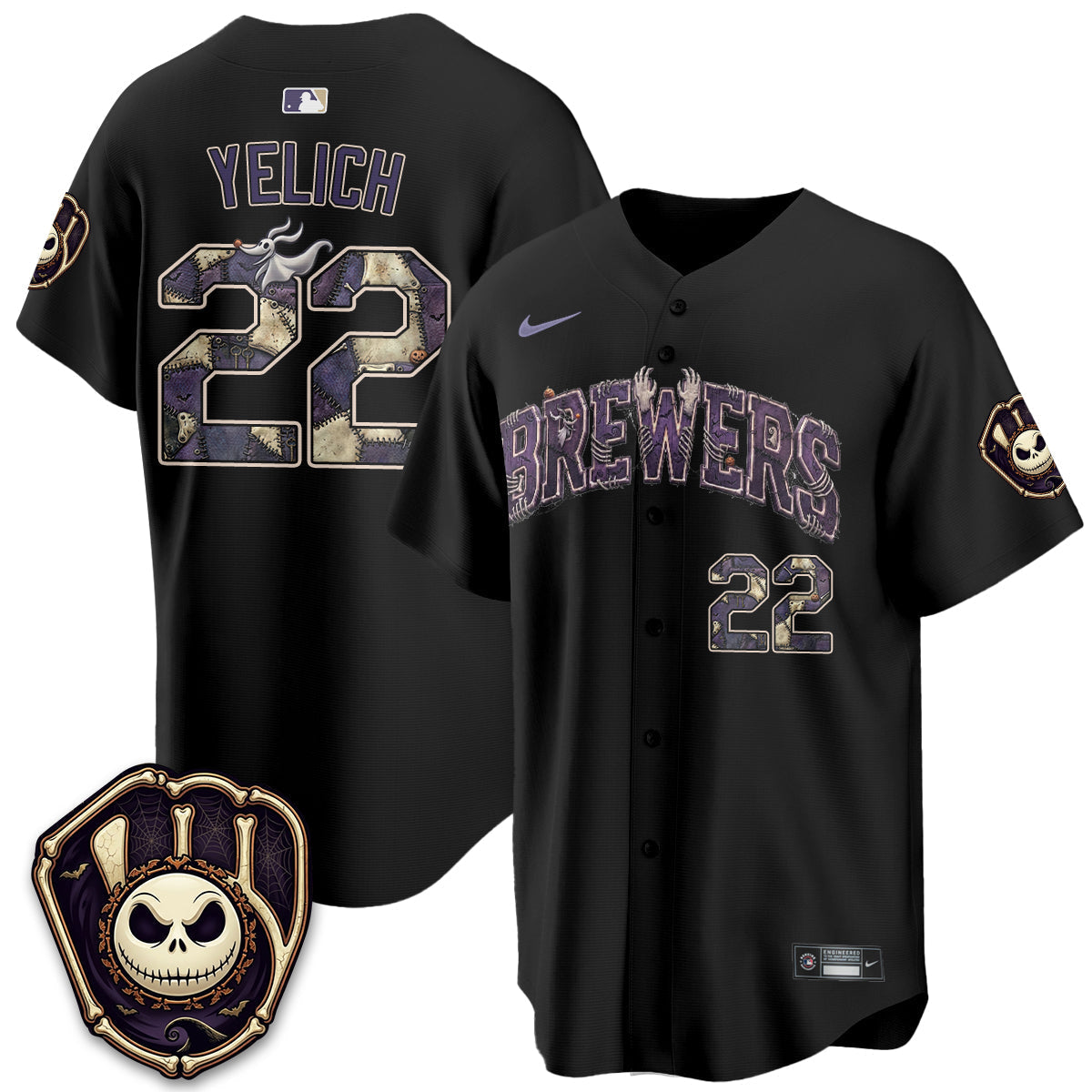 MIL Nightmare Edition Vapor Jersey - Stitched