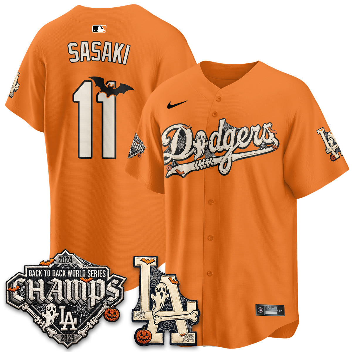 LAD Halloween 2026 Vapor Jersey - Stitched-NQD