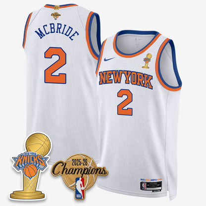 NYK 2026 Basketball Champions Vapor Jersey - Stitched