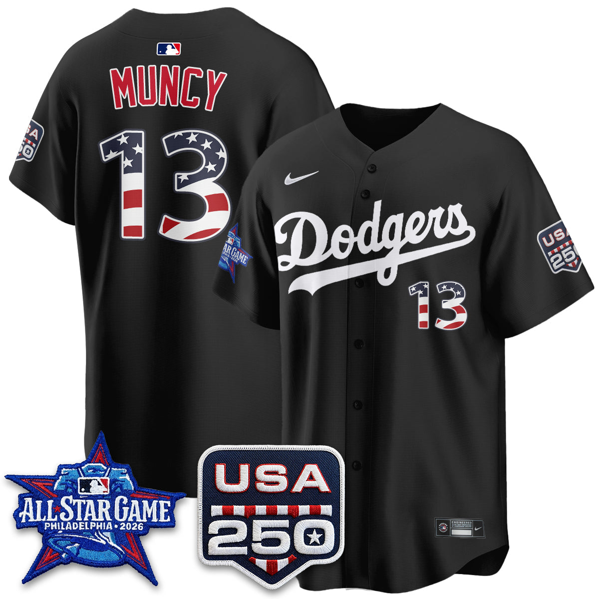 LAD 2026 All Star Edition Vapor Jersey- Stitched