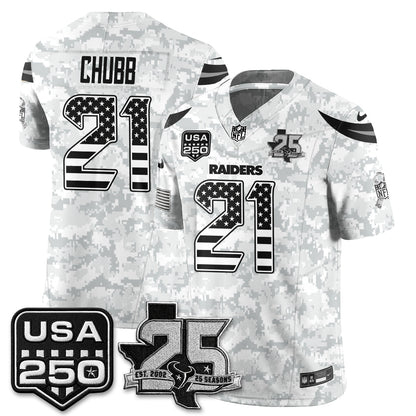 HOU 2026 Salute to Service Edition Vapor Jersey - Stitched