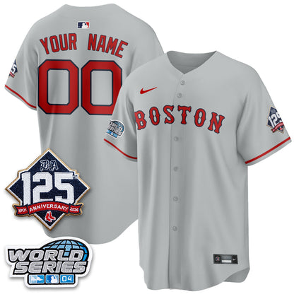 BOS Throwback 2004 Vapor Custom Jersey - Stitched