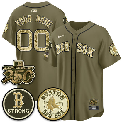 BOS 2026 Armed Forces Day Custom Jersey V2 - Stitched-DTD