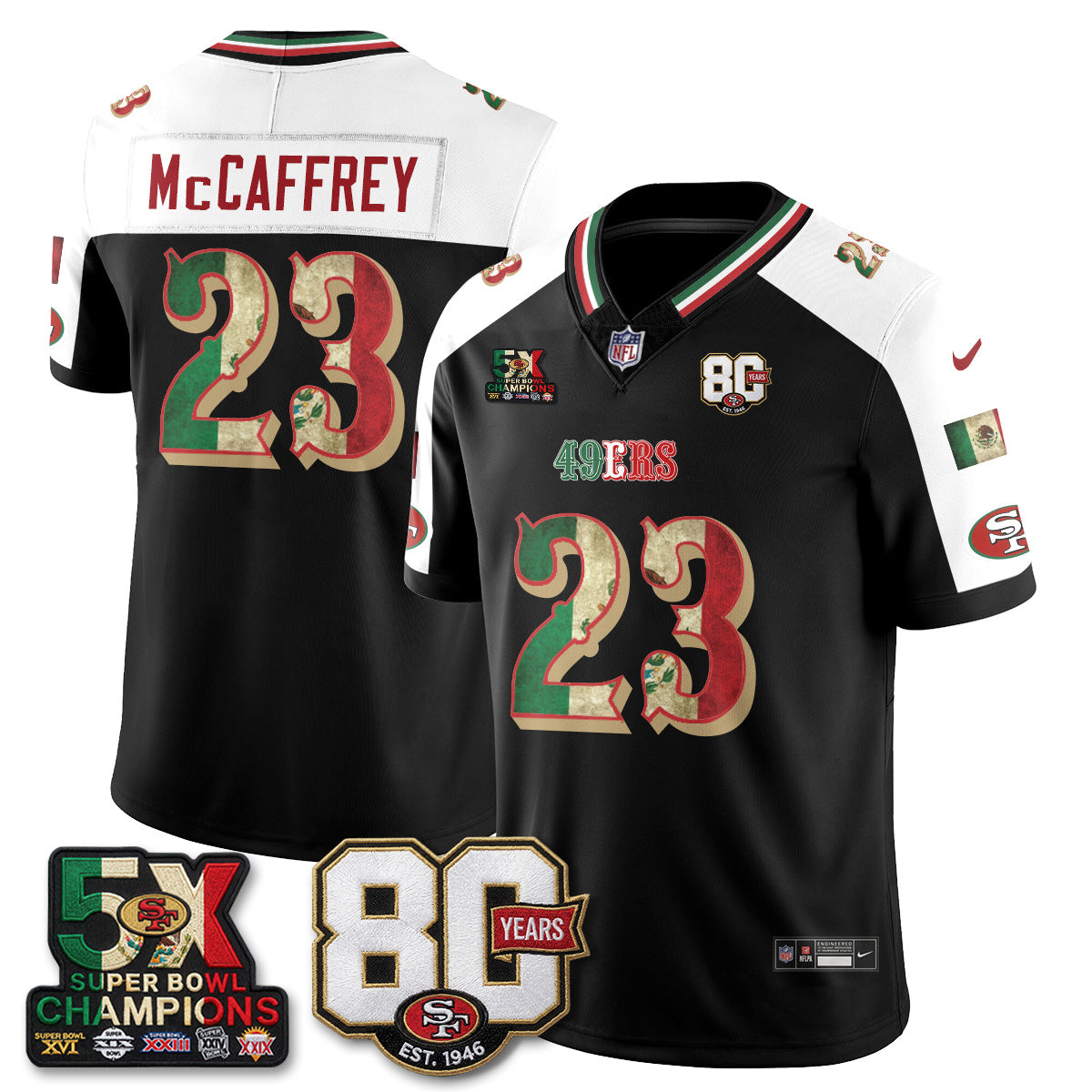 SF Mexican Edition Vapor Jersey - Stitched