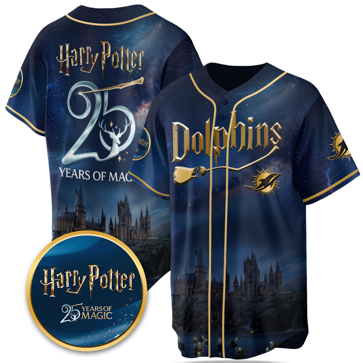 Football Team x HP 25 Years of Magic Limited Edition Jersey - Printed