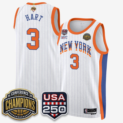 NYK 2026 NBA Eastern Conference Champions City Edition Jersey V2- Stitched