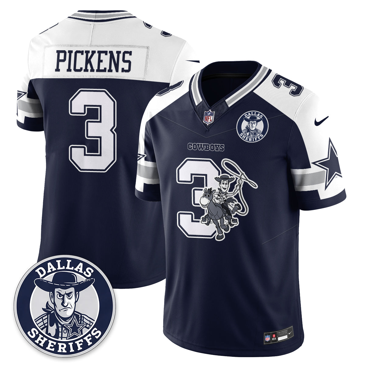 DAL x Toy Cowboy Edition Vapor Jersey - Stitched