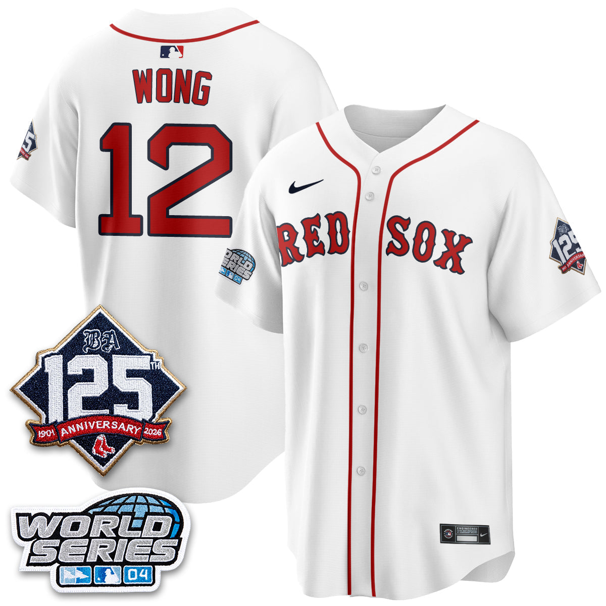 BOS Throwback 2004 Vapor Jersey - Stitched