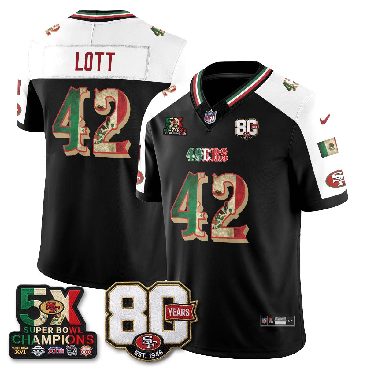 SF Mexican Edition Vapor Jersey - Stitched