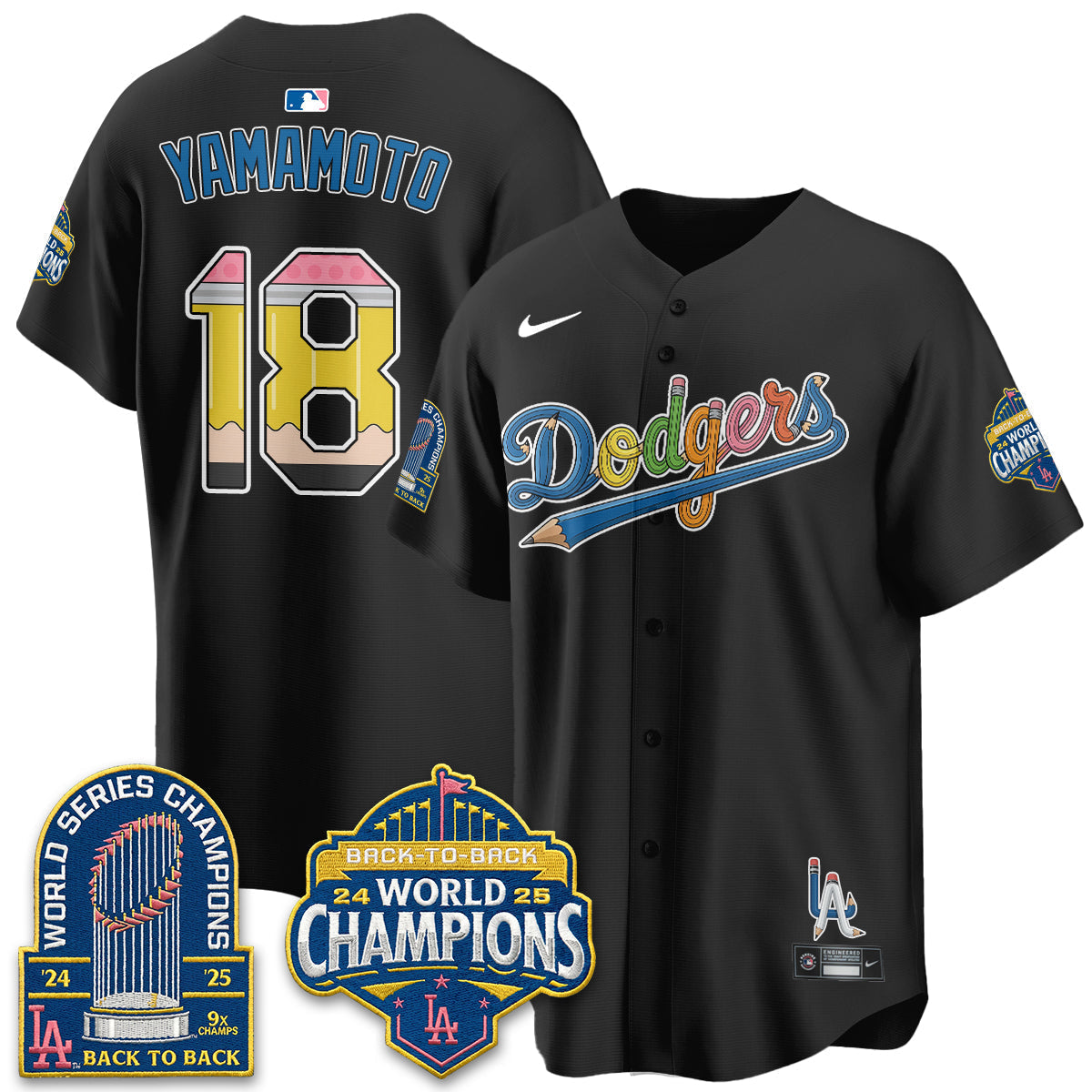 LAD x Back to School Style Vapor Jersey - Stitched
