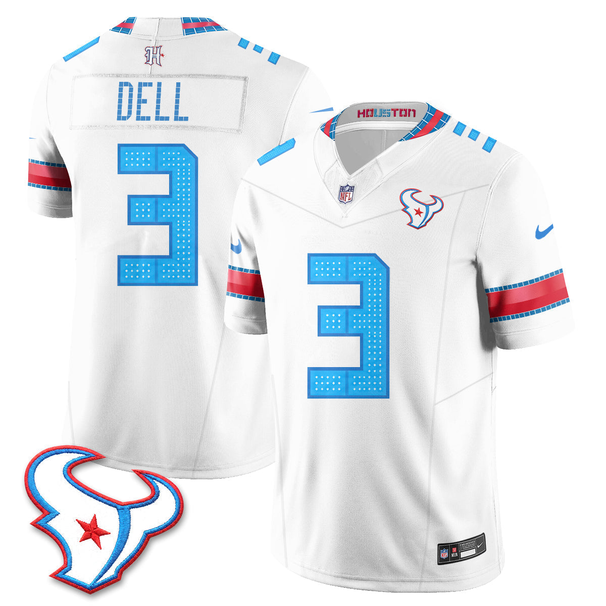 HOU 2026 Rivalries Vapor Jersey - Stitched.