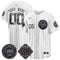 White Pinstripe