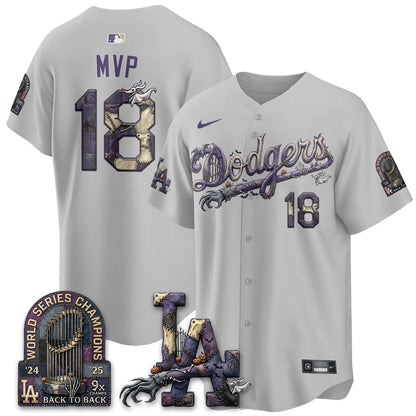 LAD Nightmare Edition Vapor Jersey - Stitched