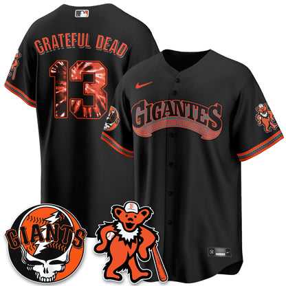 SF x Grateful Dead Vapor Jersey - Stitched