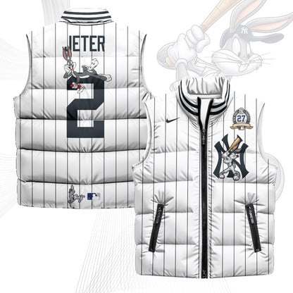 NYY Edition Unisex Puffer Vest - Printed