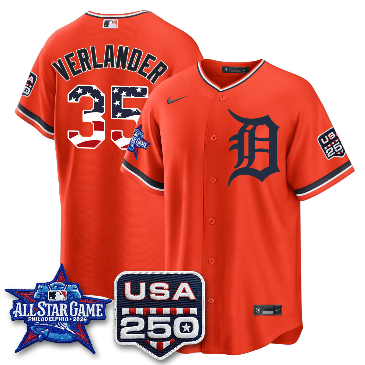 DET 2026 All Star Edition Vapor Jersey - Stitched