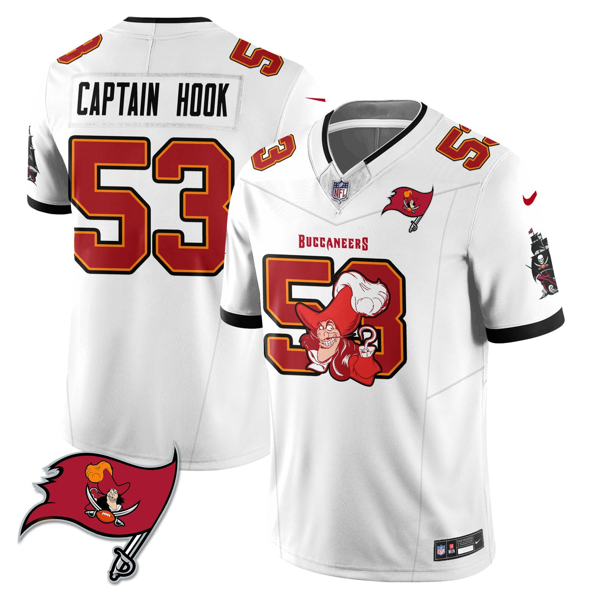 TB x Red Coat Captain Edition Vapor Jersey - Stitched