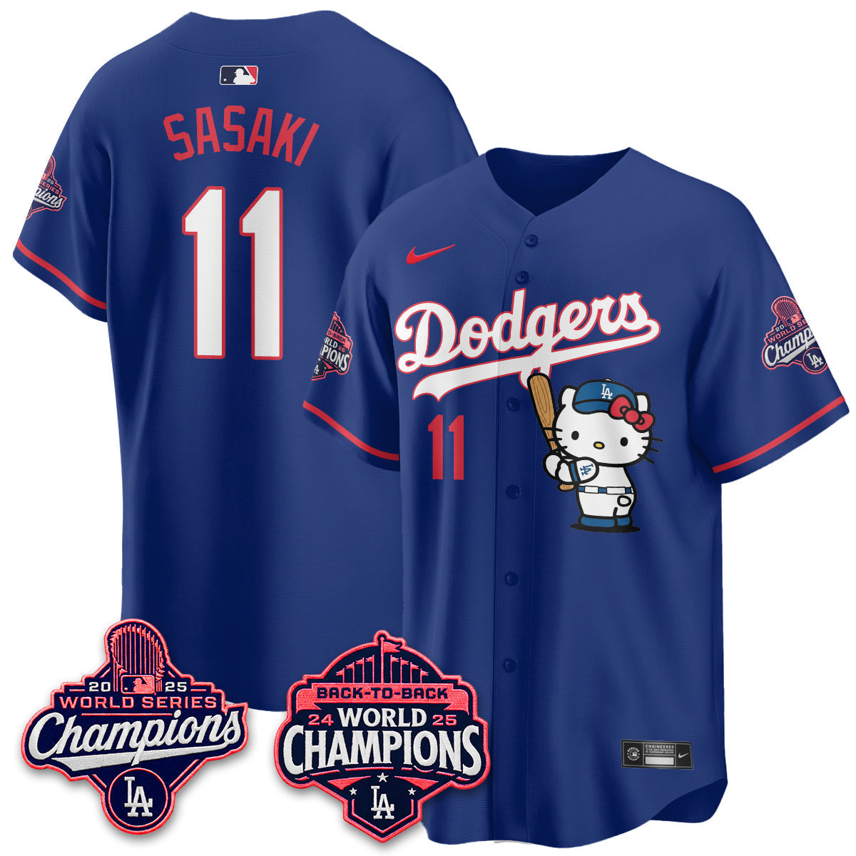LAD x Hello Kitty Night 2026 Vapor Jersey - Stitched