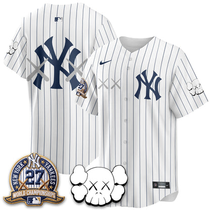 NYY x KAWS Edition Vapor Jersey - Stitched