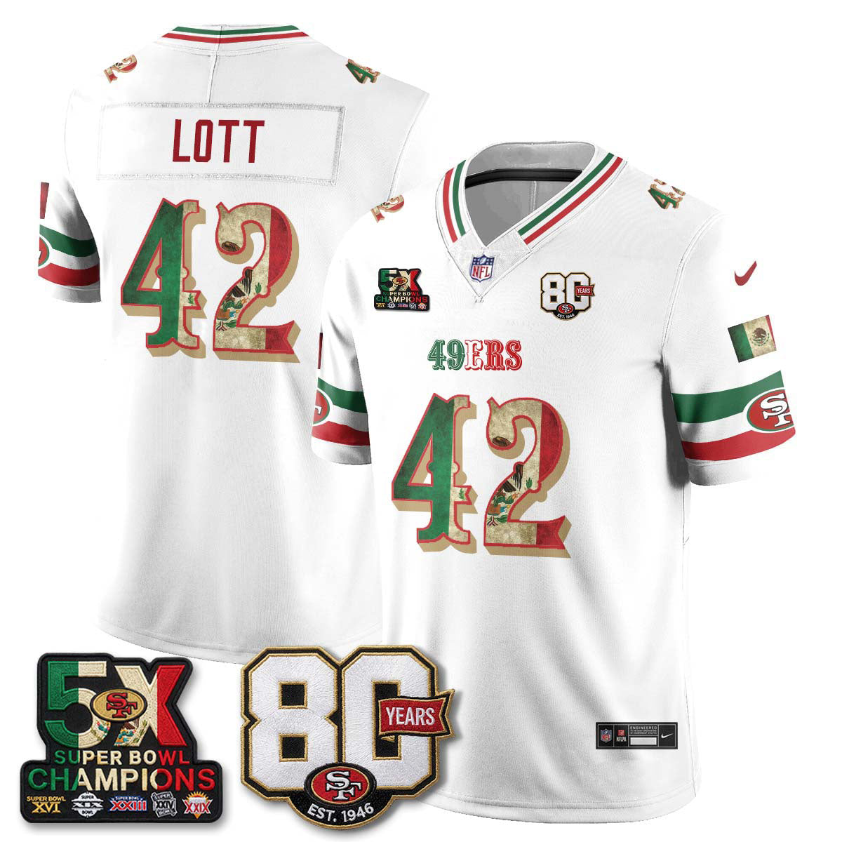 SF Mexican Edition Vapor Jersey - Stitched