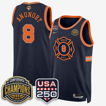 NYK 2026 NBA Eastern Conference Champions City Edition Jersey V2- Stitched
