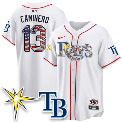 TB Independence Day USA 2026 Vapor Limited Jersey - Stitched
