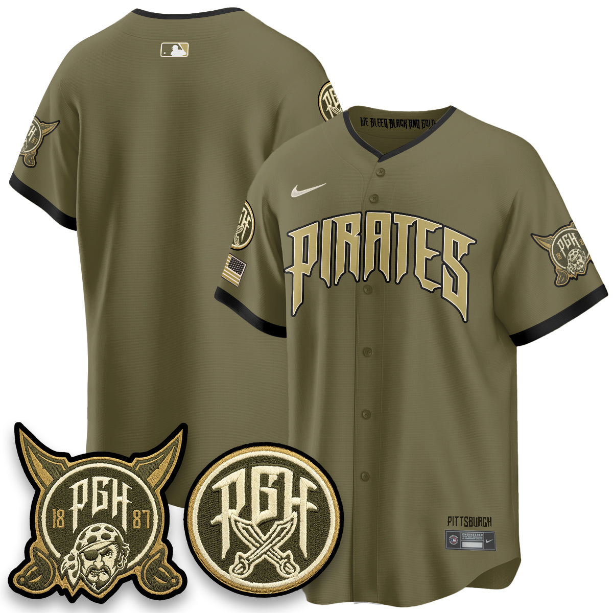 PIT 2026 Armed Forces Day Jersey - Stitched